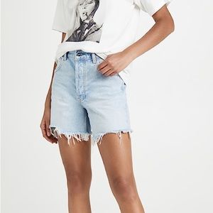 NWT Anine Bing Kit Denim Shorts